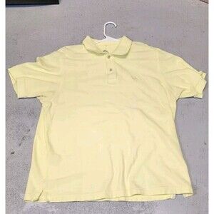 Tommy Bahama Shirt Mens Large Lemon Polo Short Sleeve Casual Golf‎ Marlin...